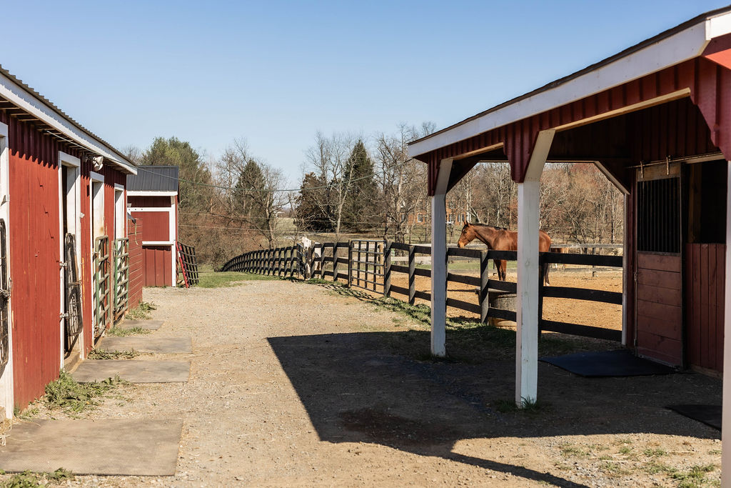 Serene Acres barn aisle